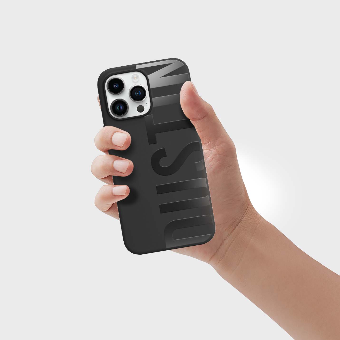 Personalisierte Handyhülle mit Name 3D - 1instaphone