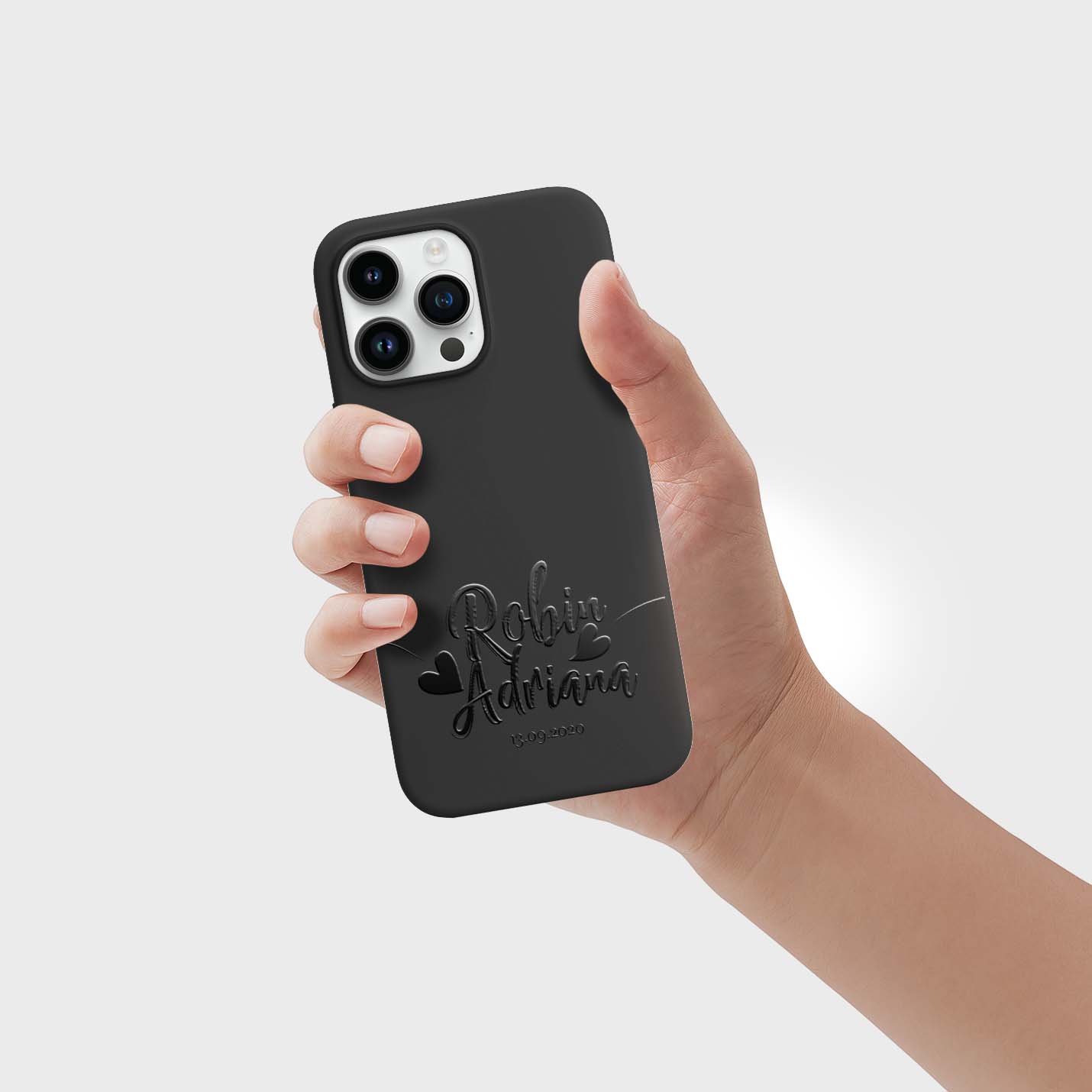 Personalisierte 3D Couple Elegant Handyhülle - 1instaphone