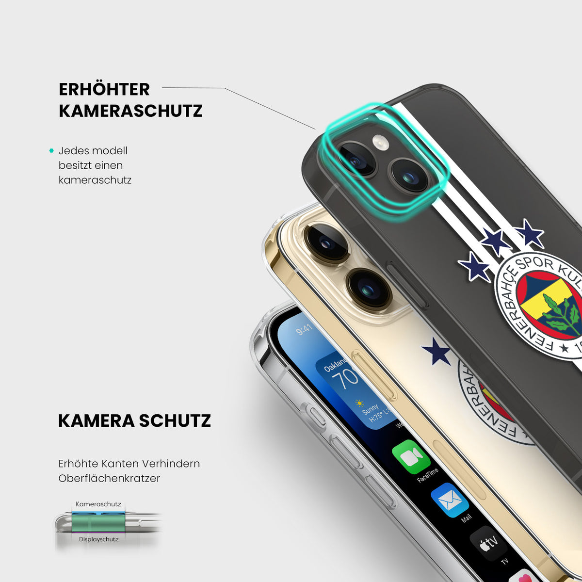 Fenerbahce Hülle mit Wunschname - 1instaphone