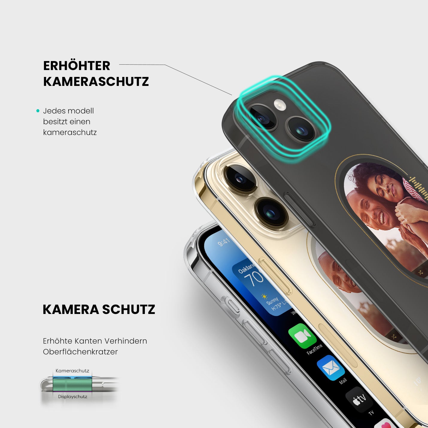 Handyhülle Durchsichtig Spotify Design - 1instaphone