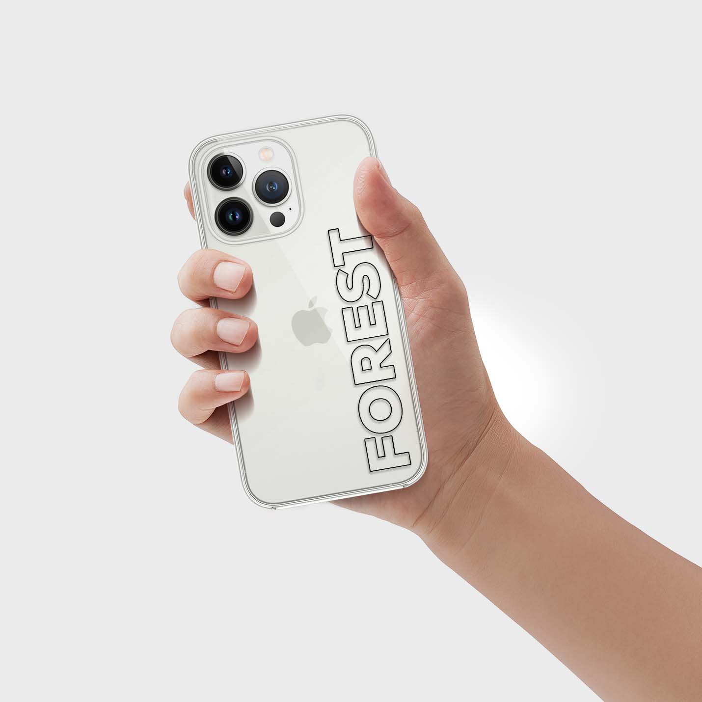 Personalisierte Handyhülle mit Name 3D - 1instaphone