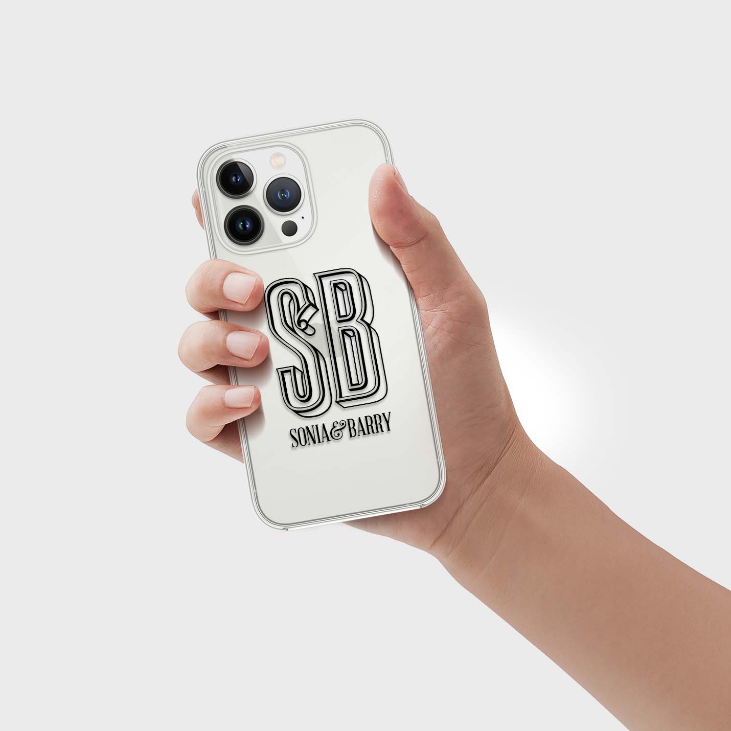 Personalisierte 3D Couple Handyhülle - 1instaphone