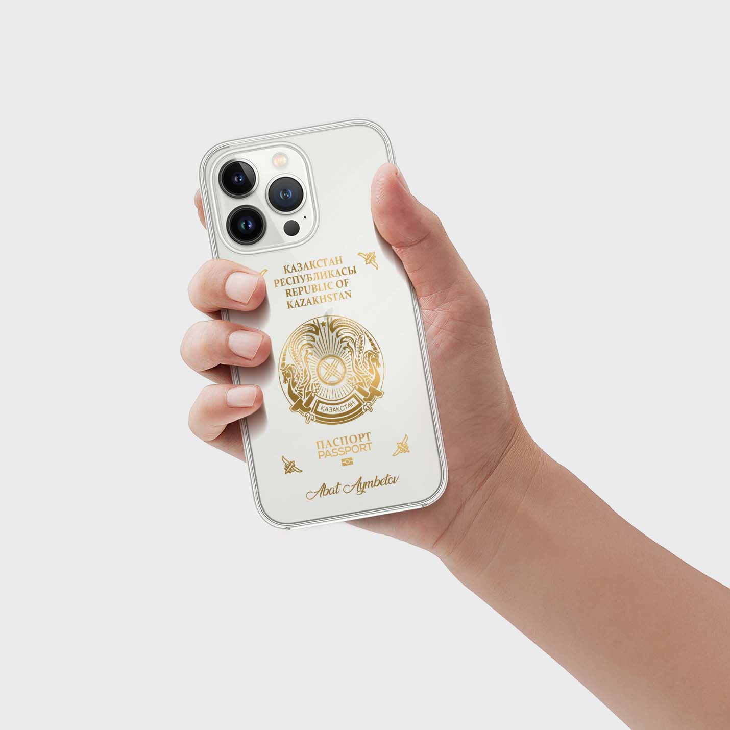Handyhüllen mit Reisepass - Kasachstan - 1instaphone
