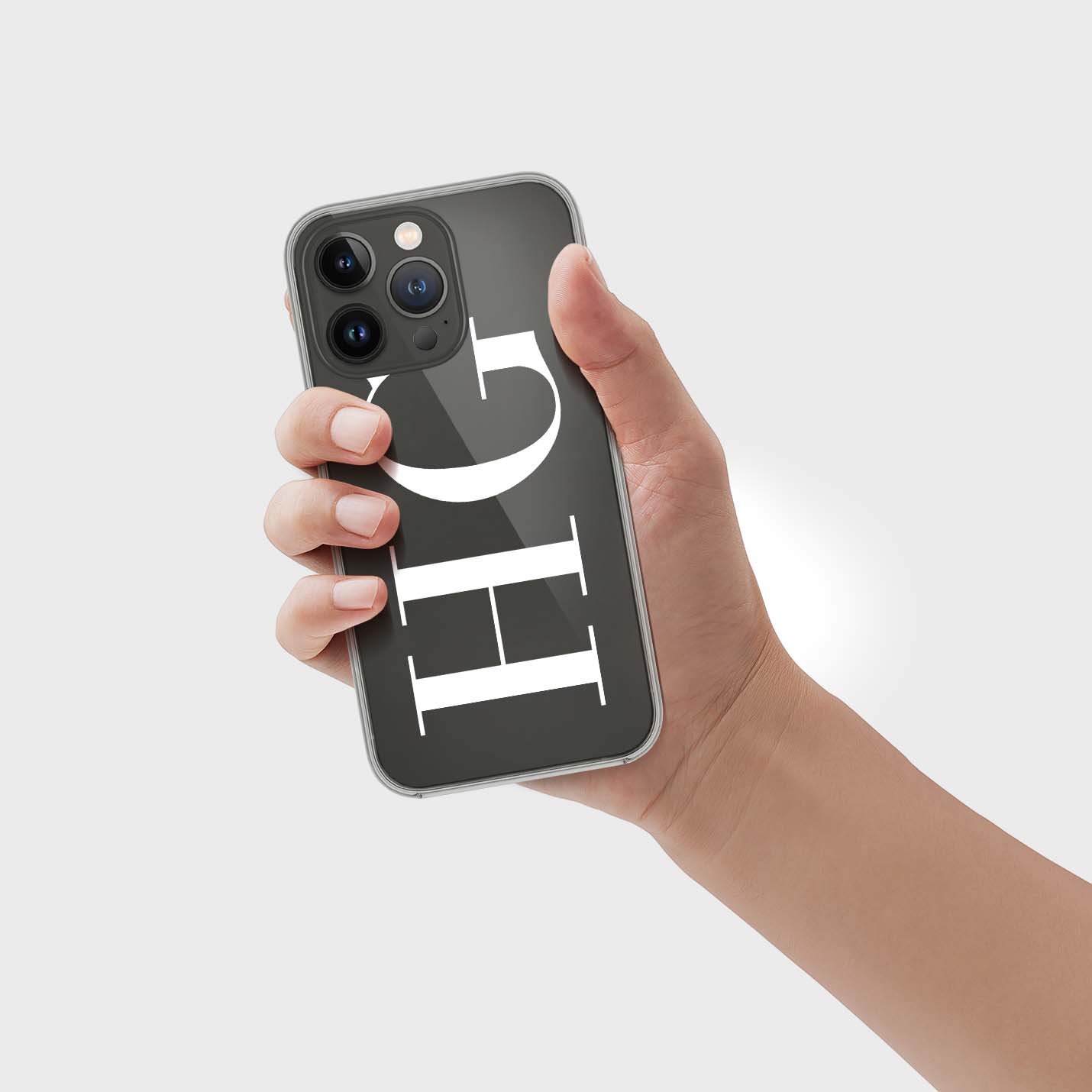 Personalisierte Handyhülle mit Buchstaben 3D - 1instaphone