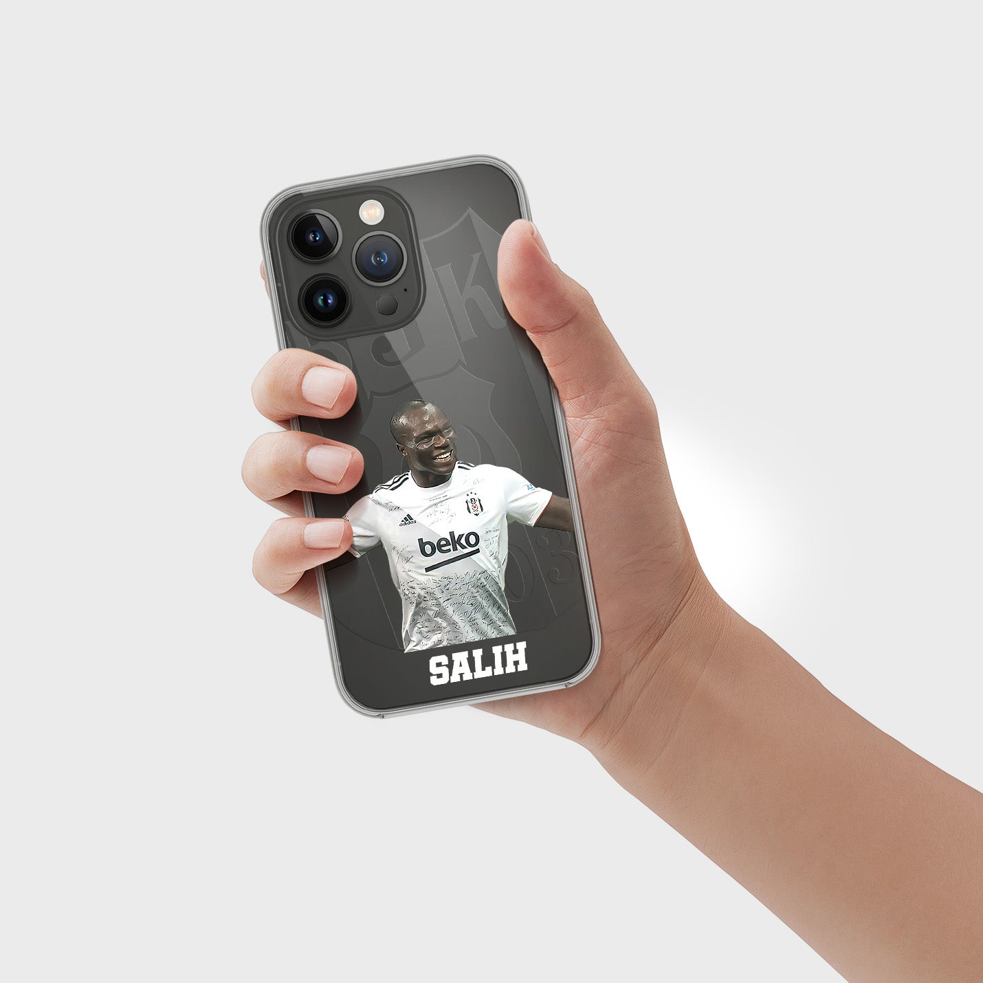 Vincent Aboubakar Beşiktaş Handyhülle mit Name - 1instaphone