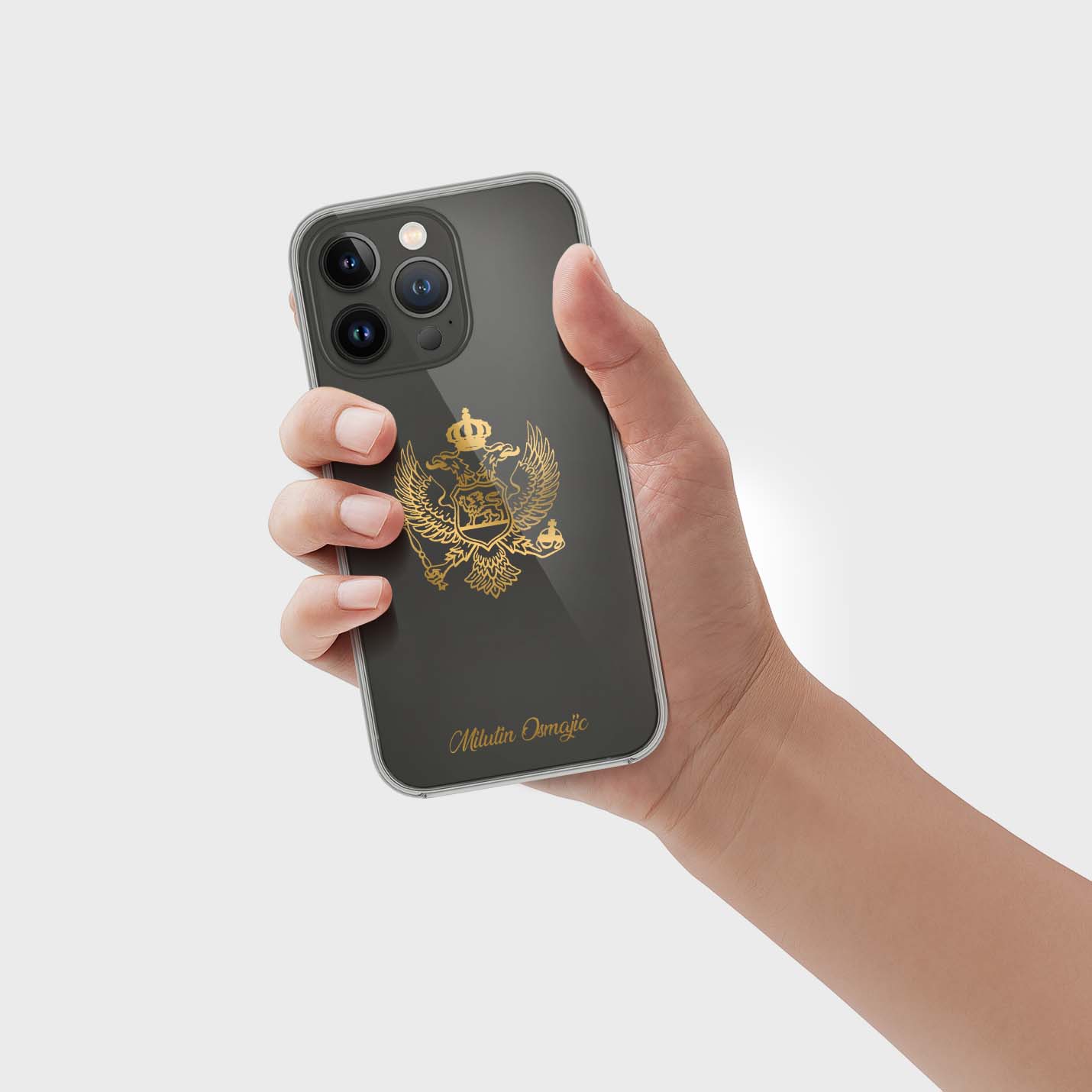 Handyhülle mit Länderwappen - Montenegro - 1instaphone