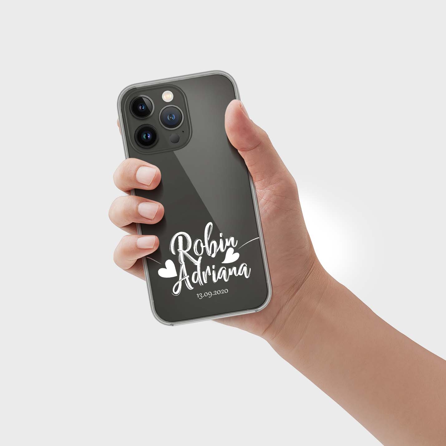 Personalisierte 3D Couple Elegant Handyhülle - 1instaphone