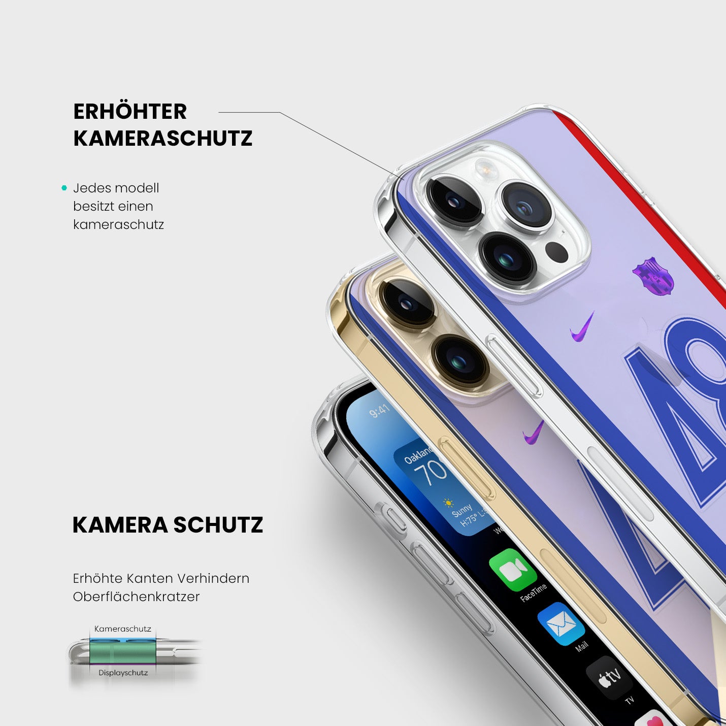 Personalisierte Barcelona Handyhülle - 1instaphone