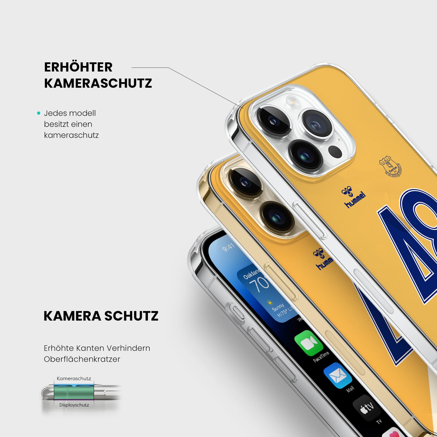 Personalisierte Everton Handyhülle - 1instaphone