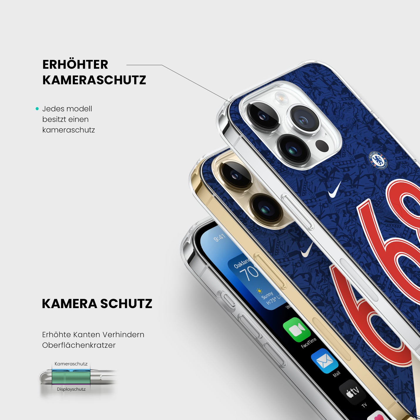 Personalisierte Chelsea Handyhülle - 1instaphone