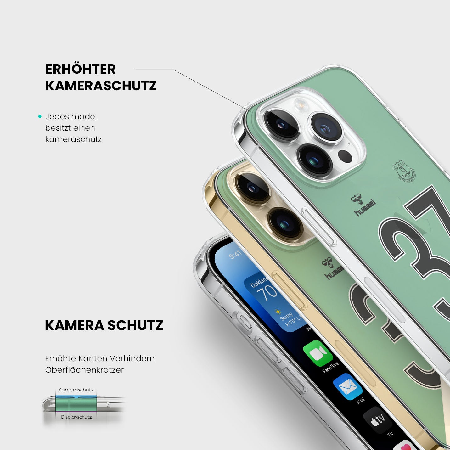 Personalisierte Everton Handyhülle - 1instaphone