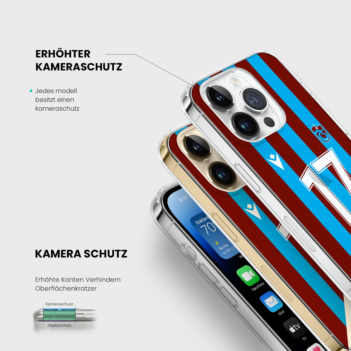Personalisierte Trabzonspor Handyhülle - 1instaphone