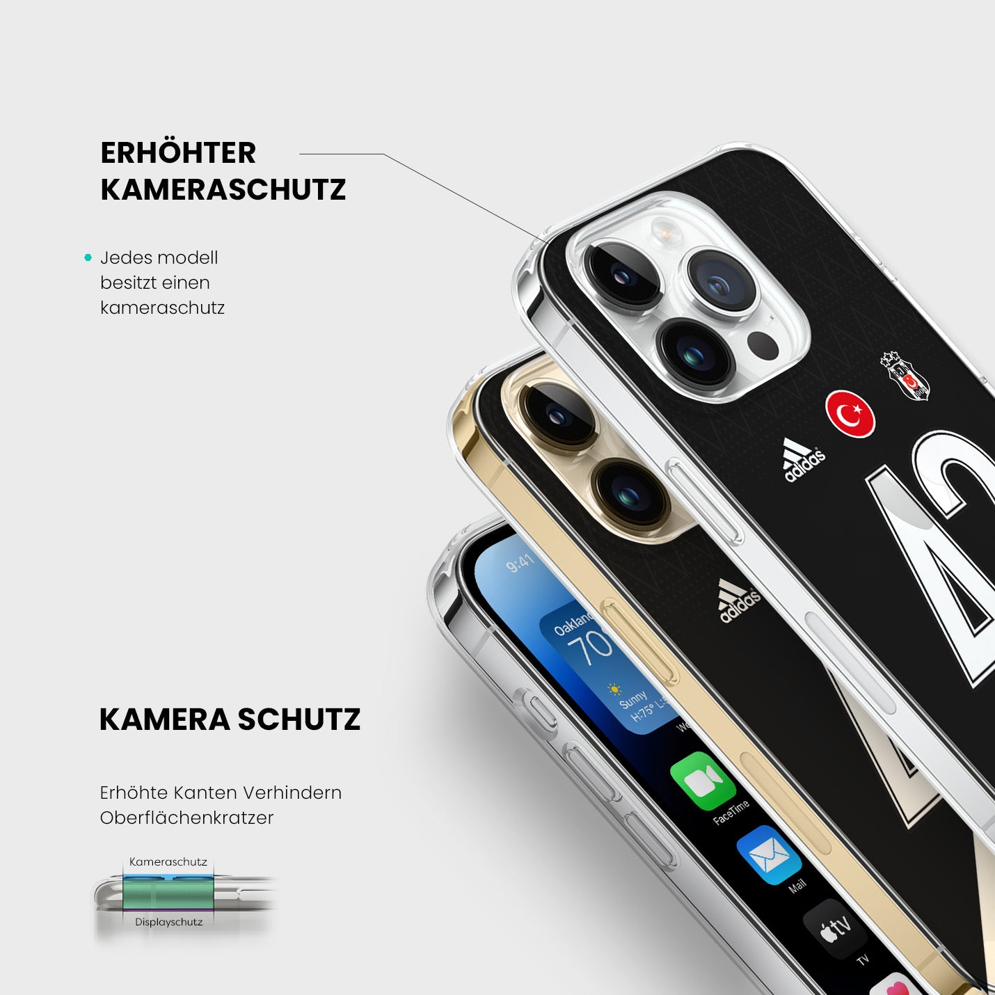 Personalisierte Besiktas Handyhülle - 1instaphone