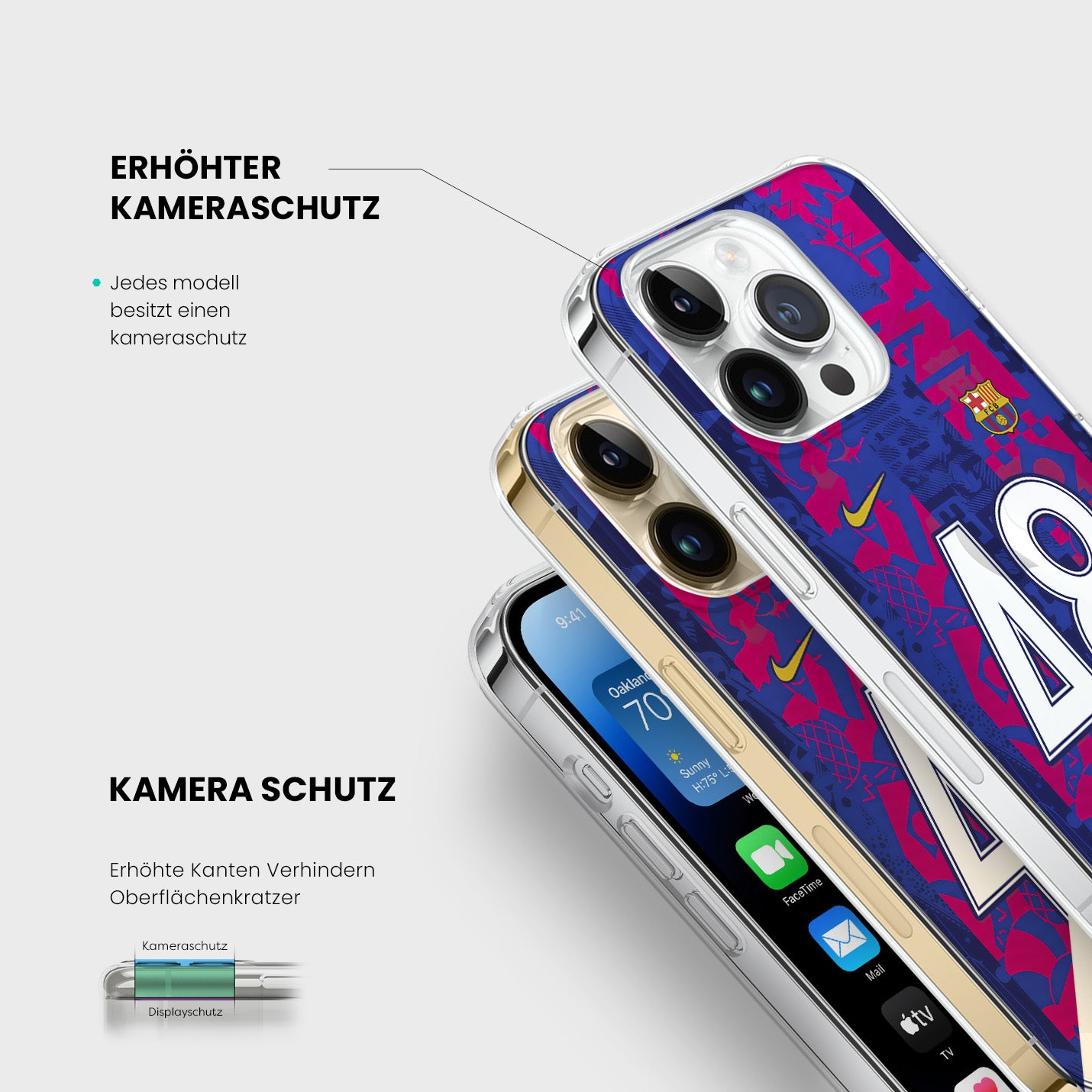 Personalisierte Barcelona Handyhülle - 1instaphone