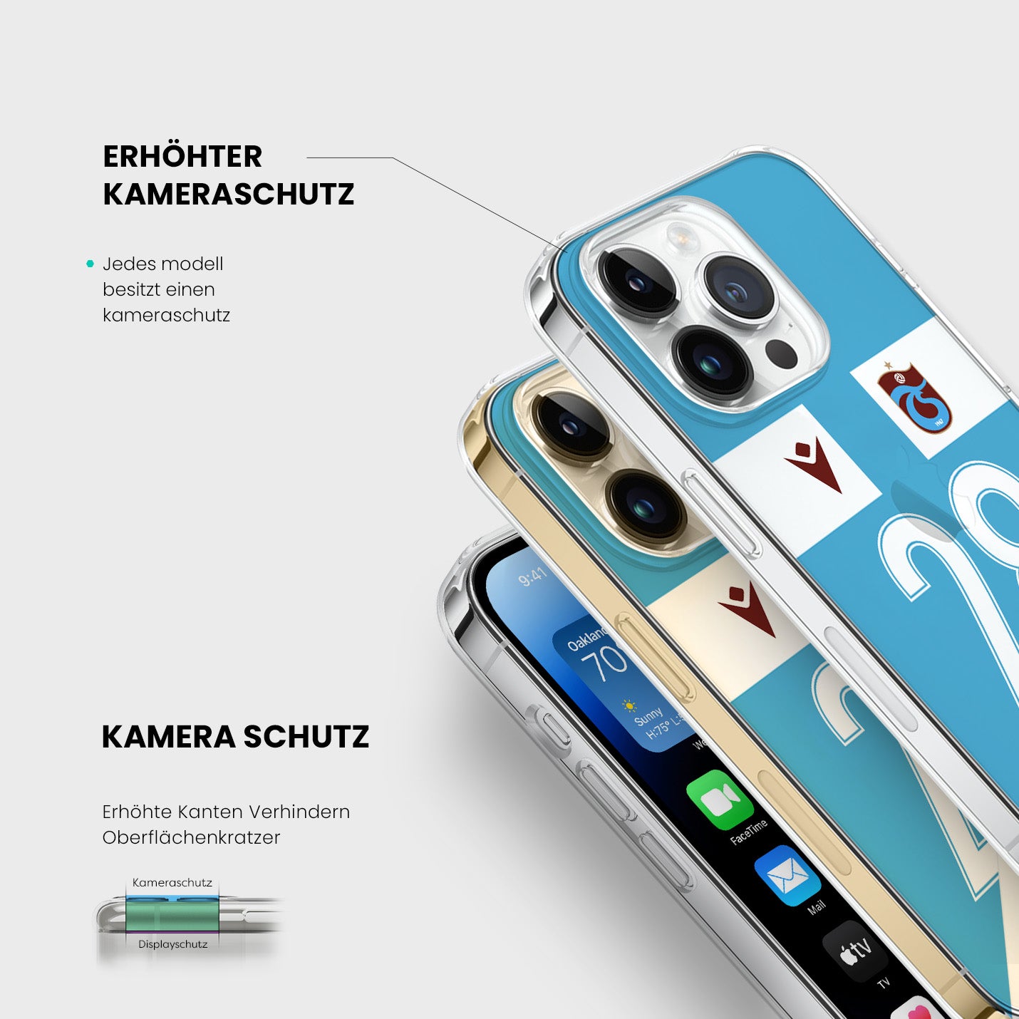 Personalisierte Trabzonspor Handyhülle - 1instaphone