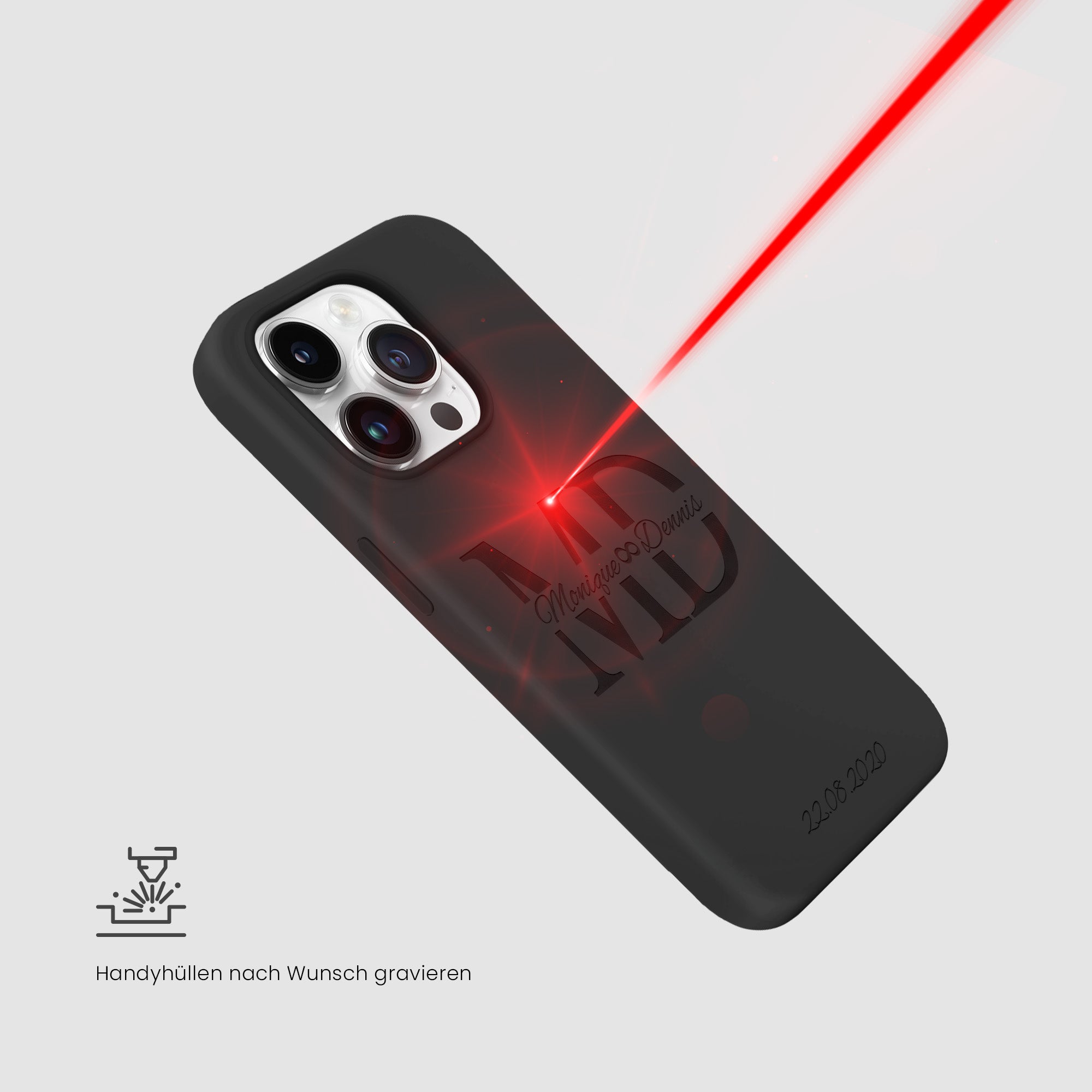 Infinity Case mit Datum (graviert) - 1instaphone