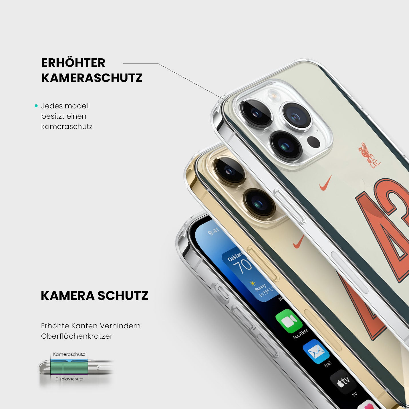Personalisierte Liverpool Handyhülle - 1instaphone