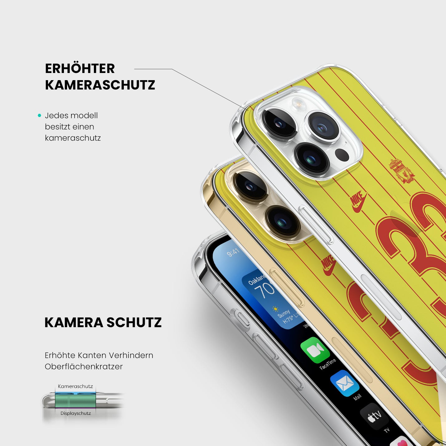 Personalisierte Liverpool Handyhülle - 1instaphone