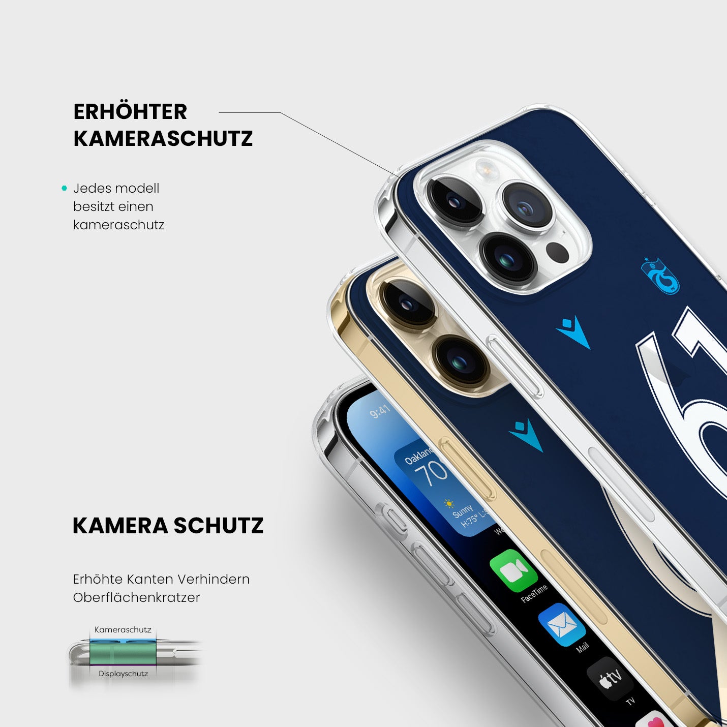 Personalisierte Trabzonspor Handyhülle - 1instaphone