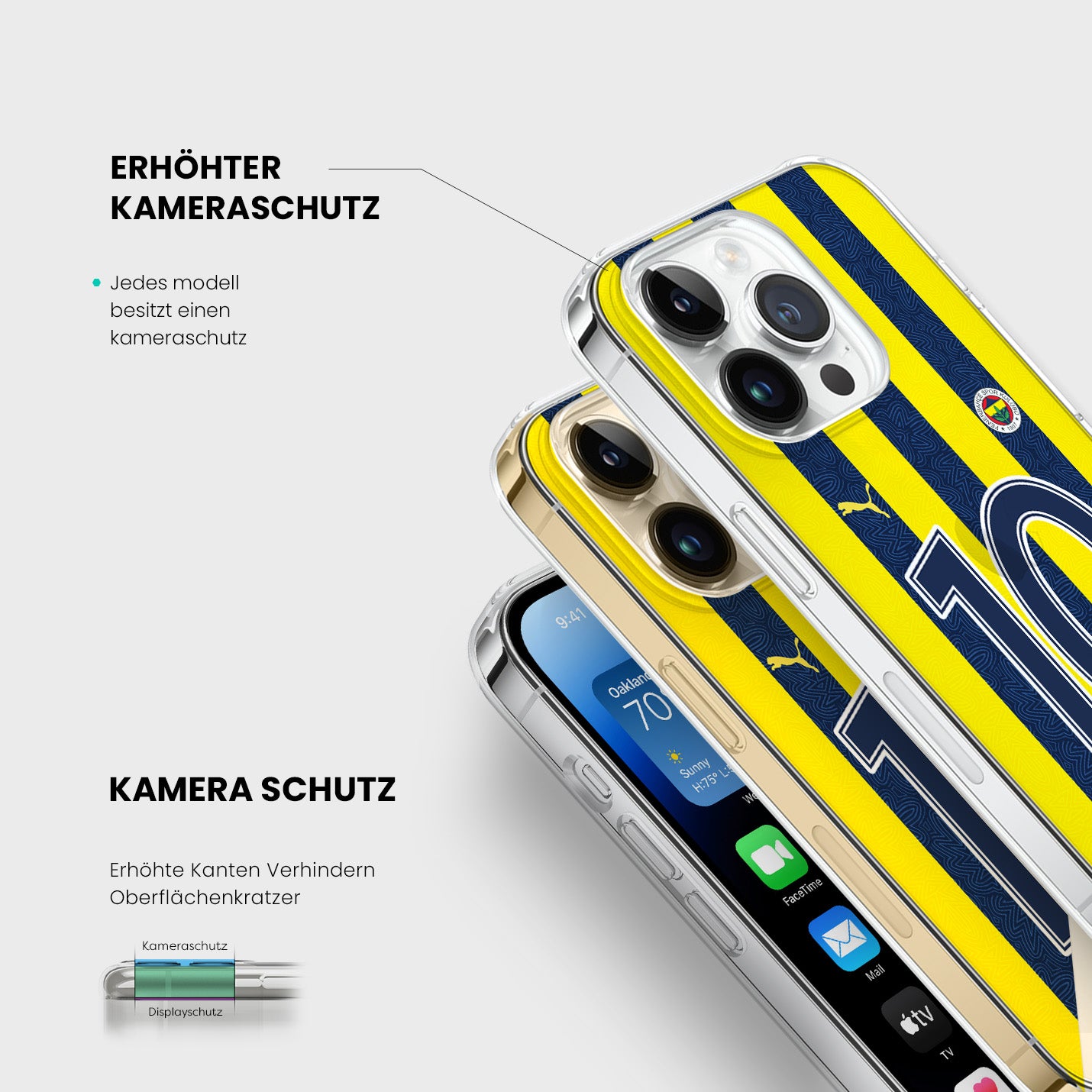 Personalisierte Fenerbahçe Handyhülle - 1instaphone