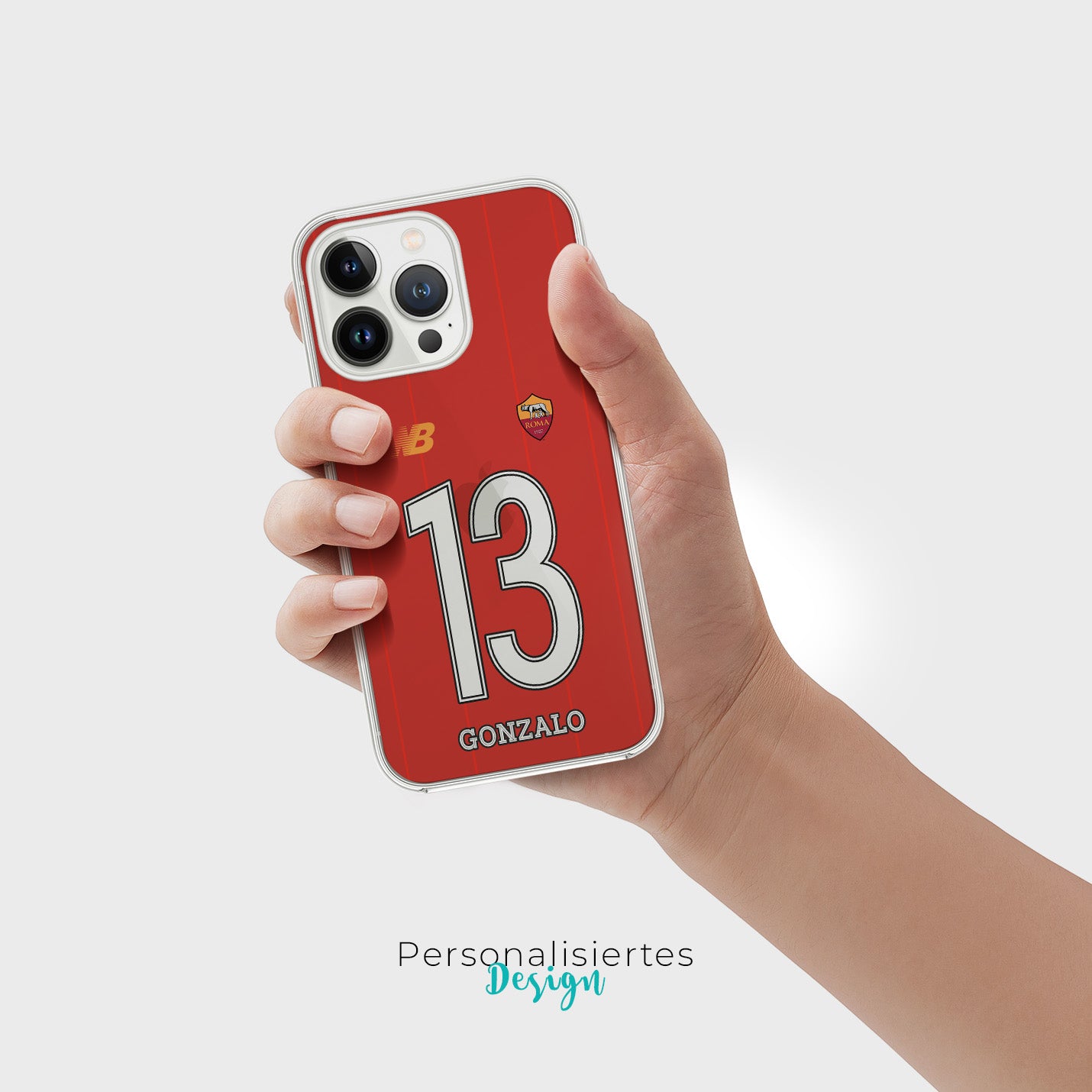 Personalisierte AS Roma Handyhülle - 1instaphone