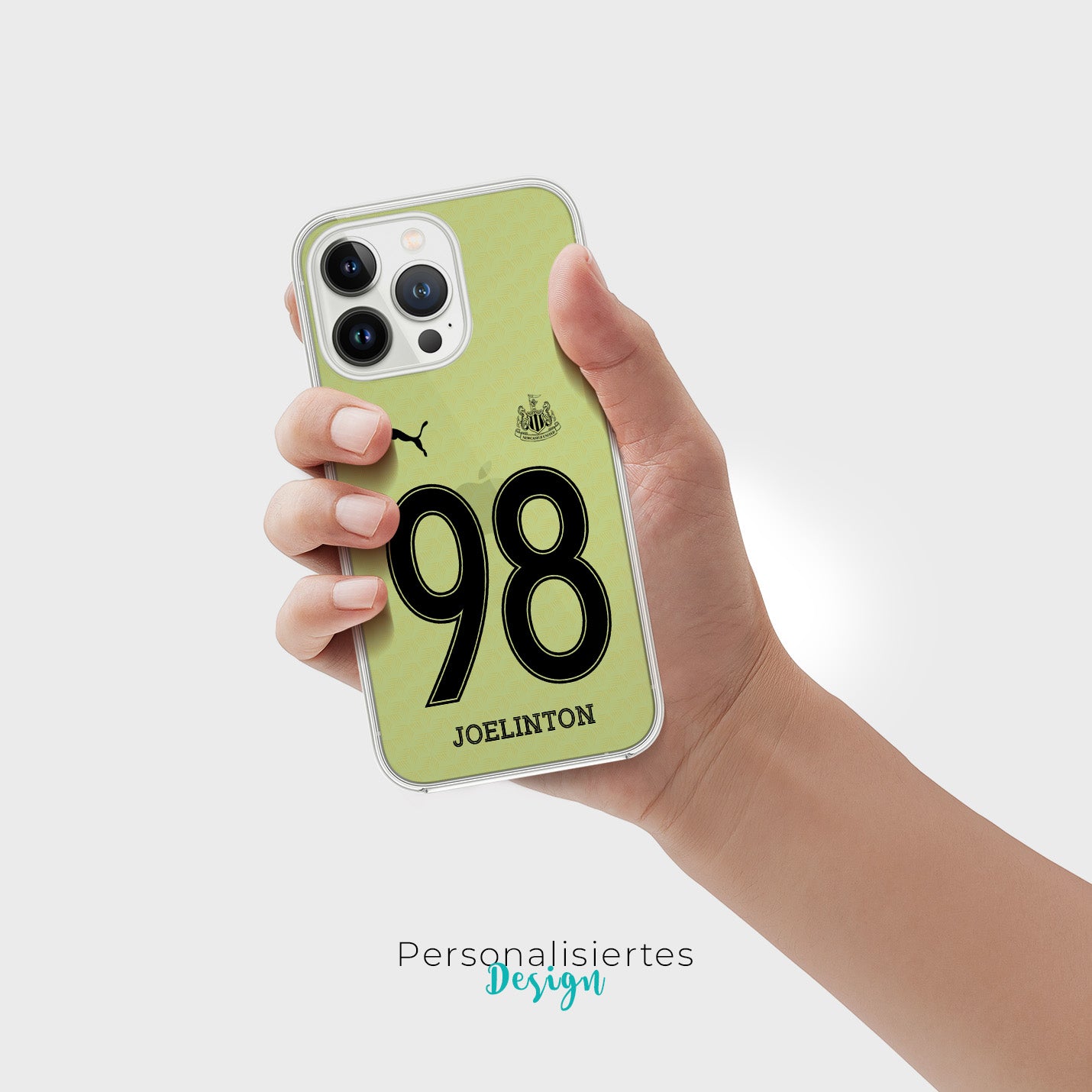 Personalisierte Newcastle United Handyhülle - 1instaphone