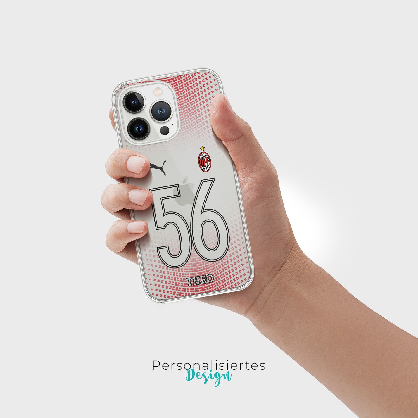 Personalisierte AC Milan Handyhülle - 1instaphone