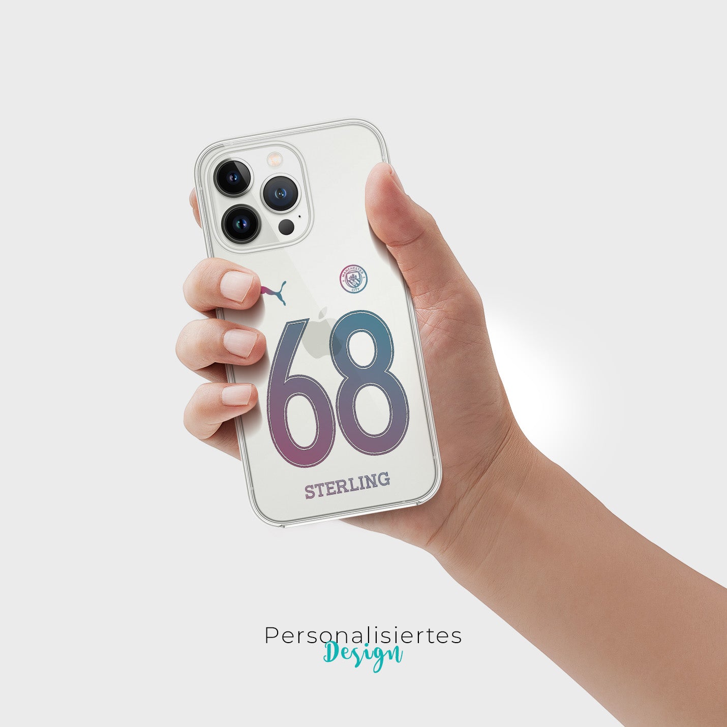 Personalisierte Manchester City Handyhülle - 1instaphone