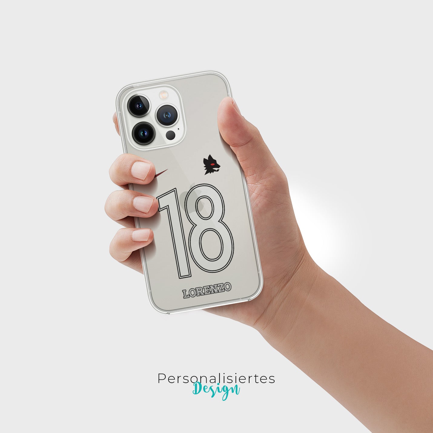 Personalisierte AS Roma Handyhülle - 1instaphone