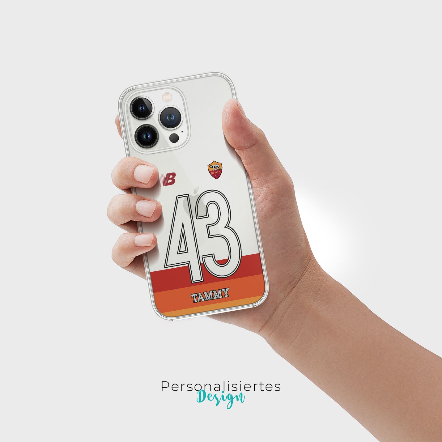 Personalisierte AS Roma Handyhülle - 1instaphone