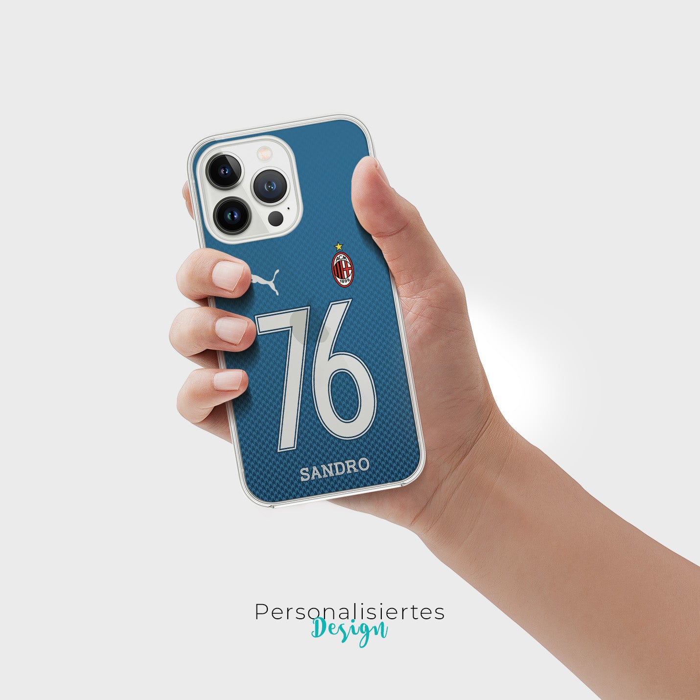 Personalisierte AC Milan Handyhülle - 1instaphone