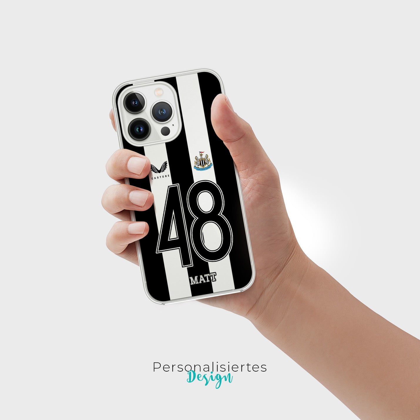 Personalisierte Newcastle United Handyhülle - 1instaphone