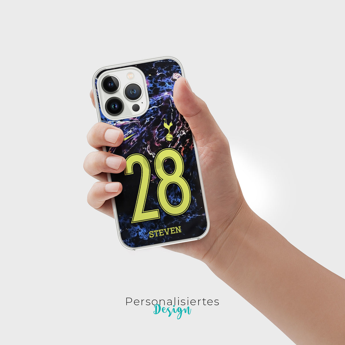 Personalisierte Tottenham Hotspur Handyhülle - 1instaphone