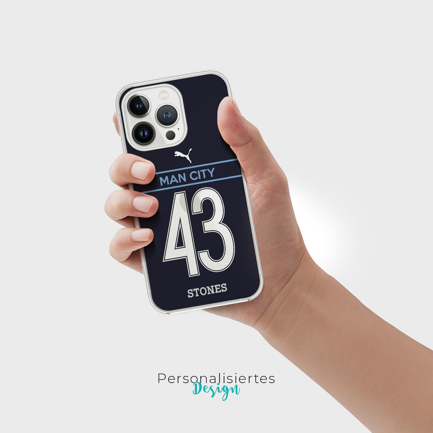 Personalisierte Manchester City Handyhülle - 1instaphone