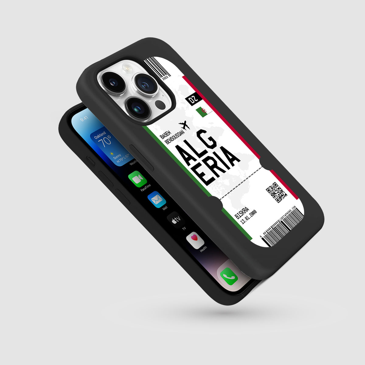 Handyhülle im Ticket Design - Algerien - 1instaphone