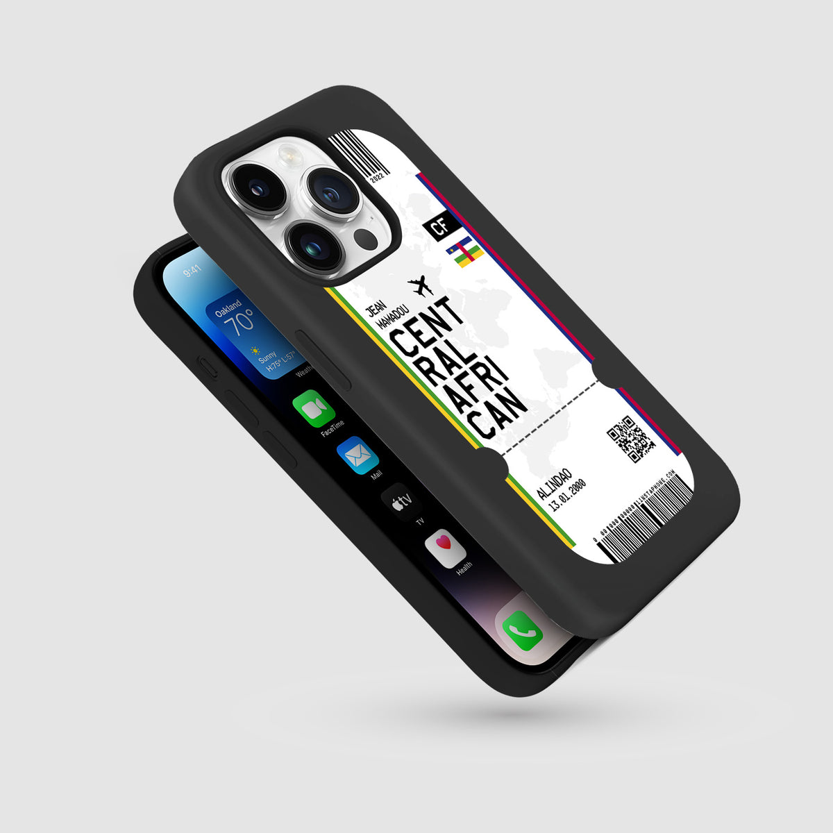 Handyhülle im Ticket Design - Afrika - 1instaphone
