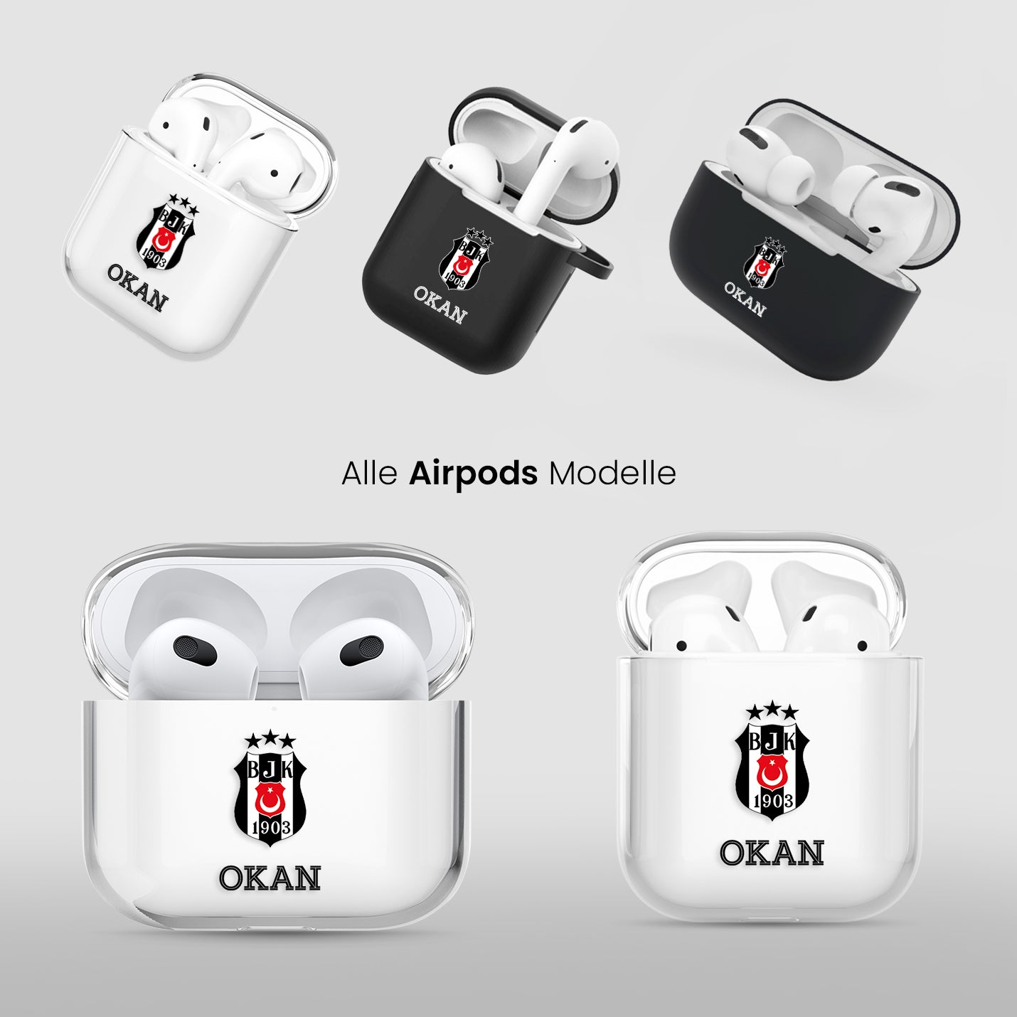 Airpods Hüllen - Besiktas - 1instaphone