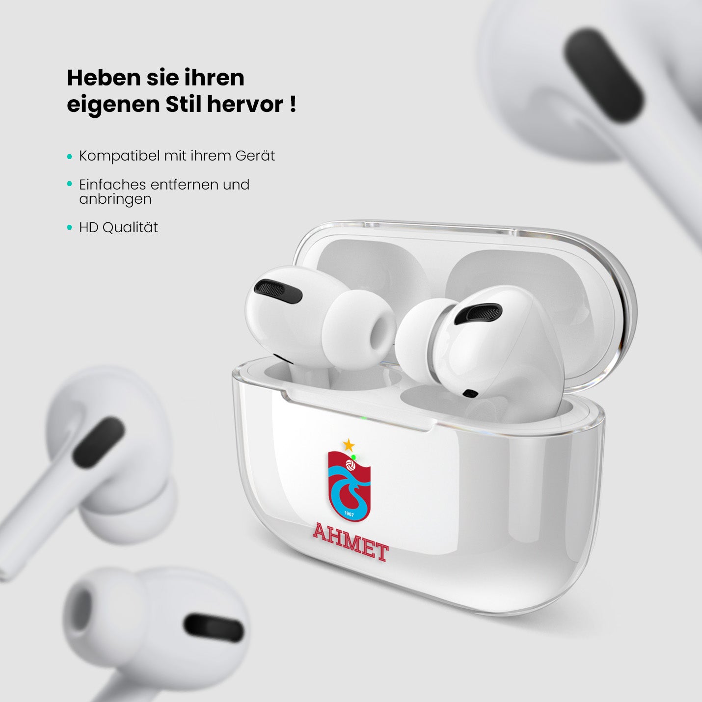 Airpods Hüllen - Trabzonspor - 1instaphone