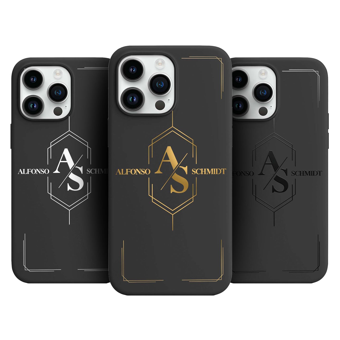 Personalisierte Handyhülle mit Name 3D - 1instaphone