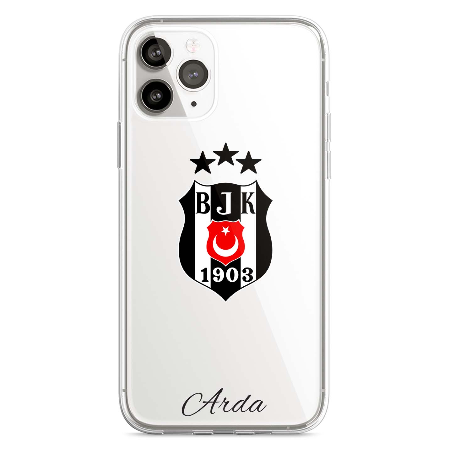 Beşiktaş Handyhülle mit Name - 1instaphone