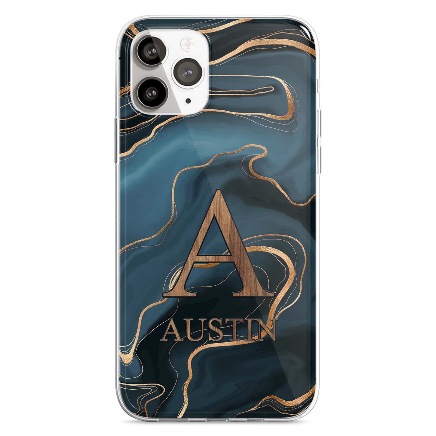 Dream Pattern Personalisierte Handyhülle DARKBLUE - 1instaphone