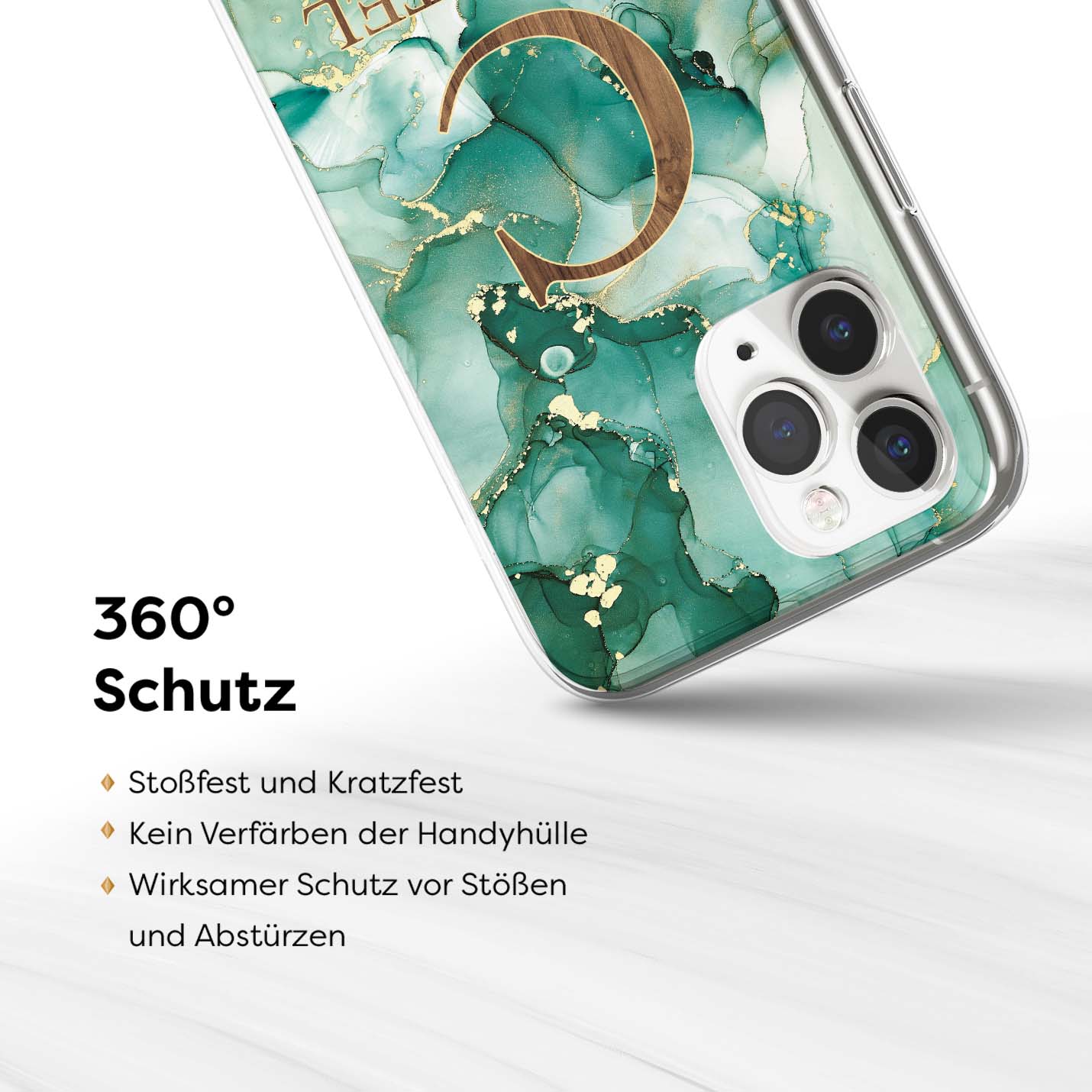 Dream Pattern Personalisierte Handyhülle GREEN - 1instaphone