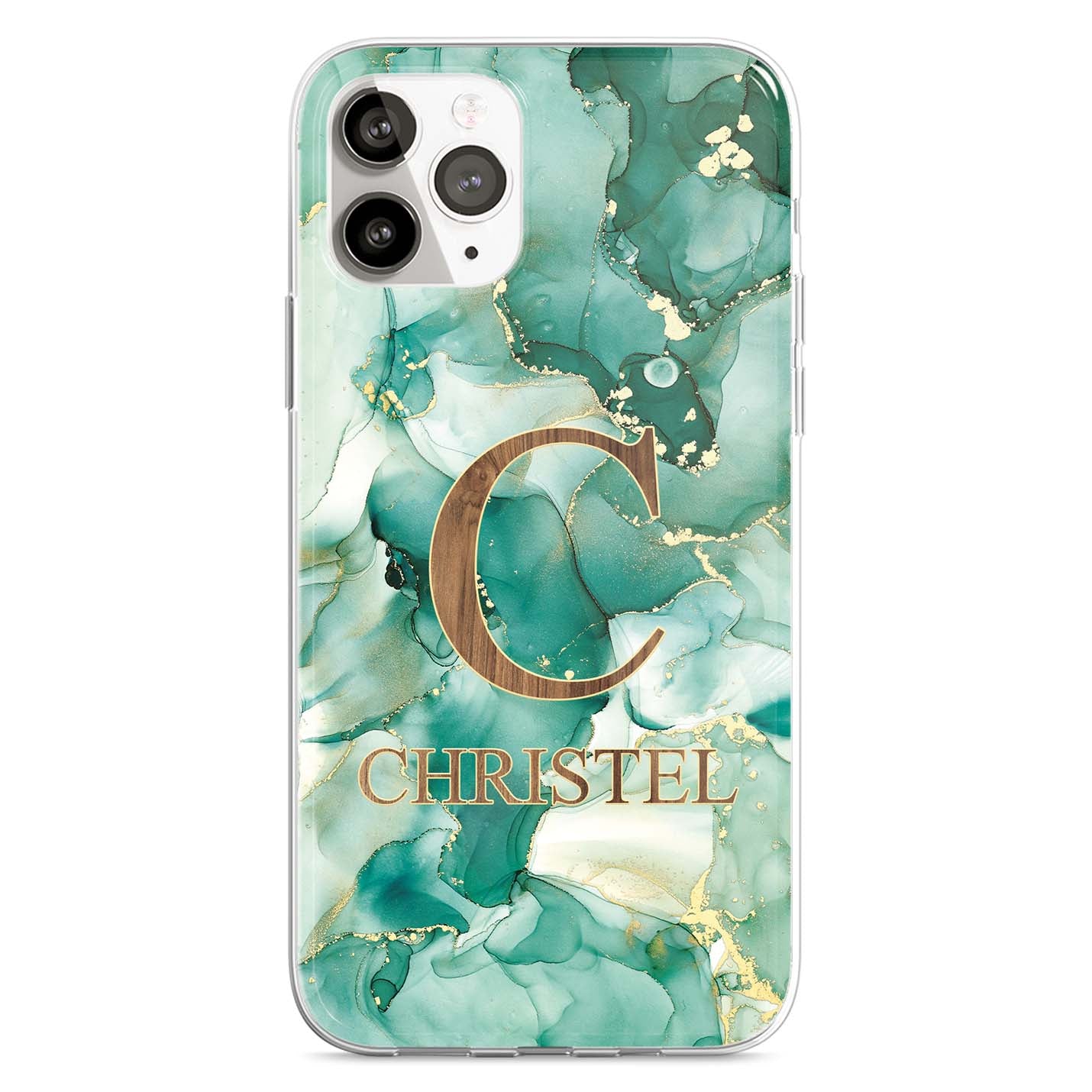 Dream Pattern Personalisierte Handyhülle GREEN - 1instaphone