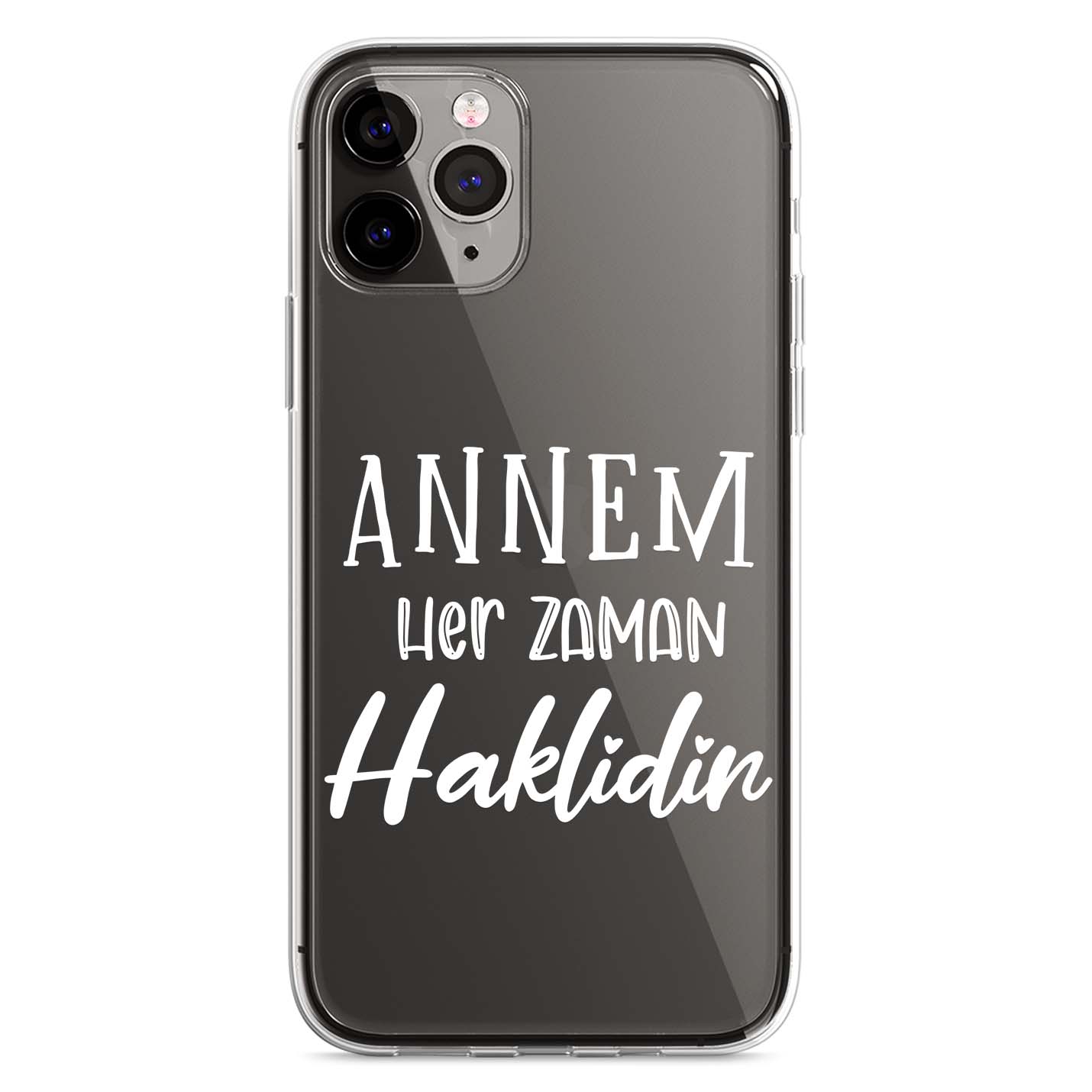 Handyhülle Anne - Annem herzaman haklidir - 1instaphone