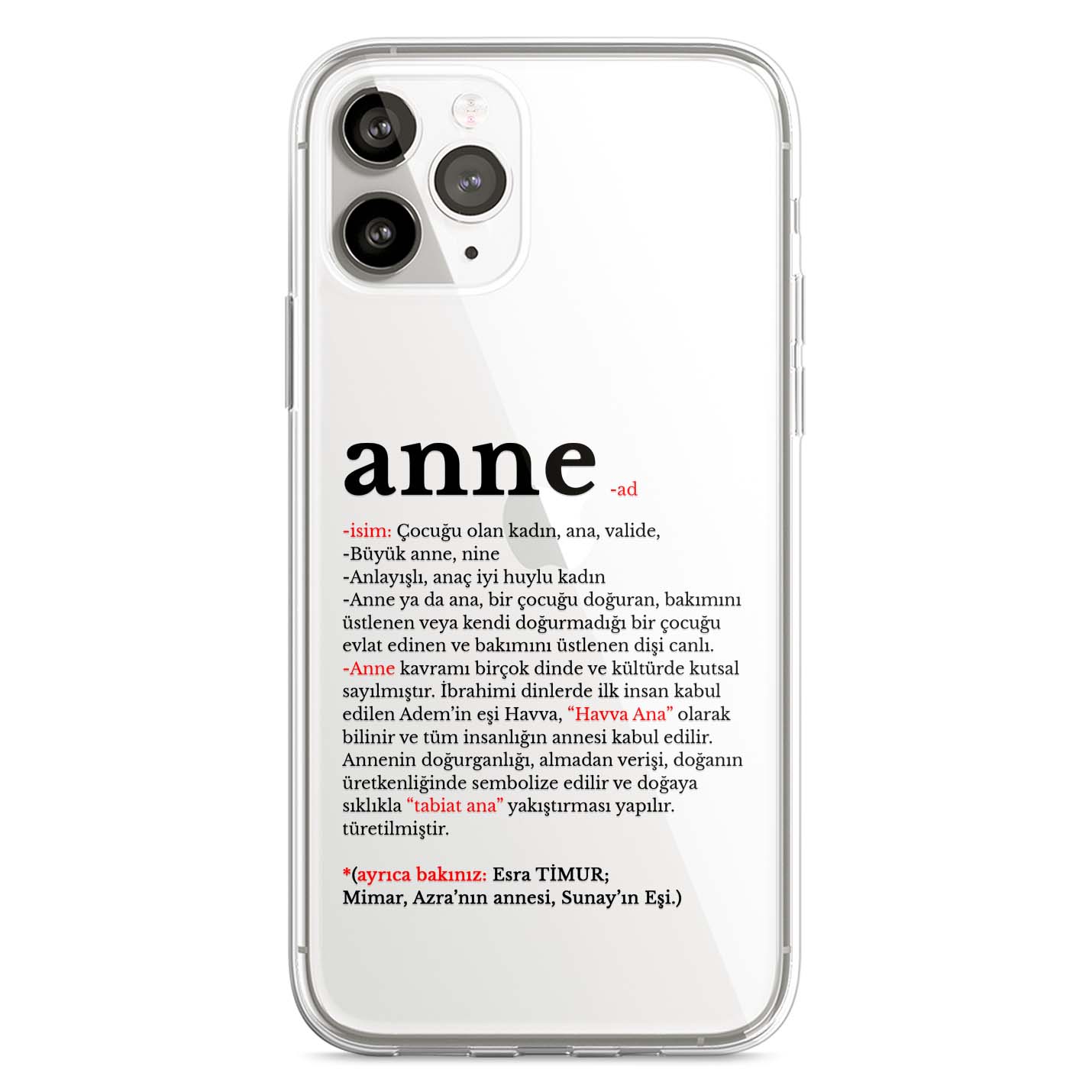 Handyhülle Anne - Definition - 1instaphone