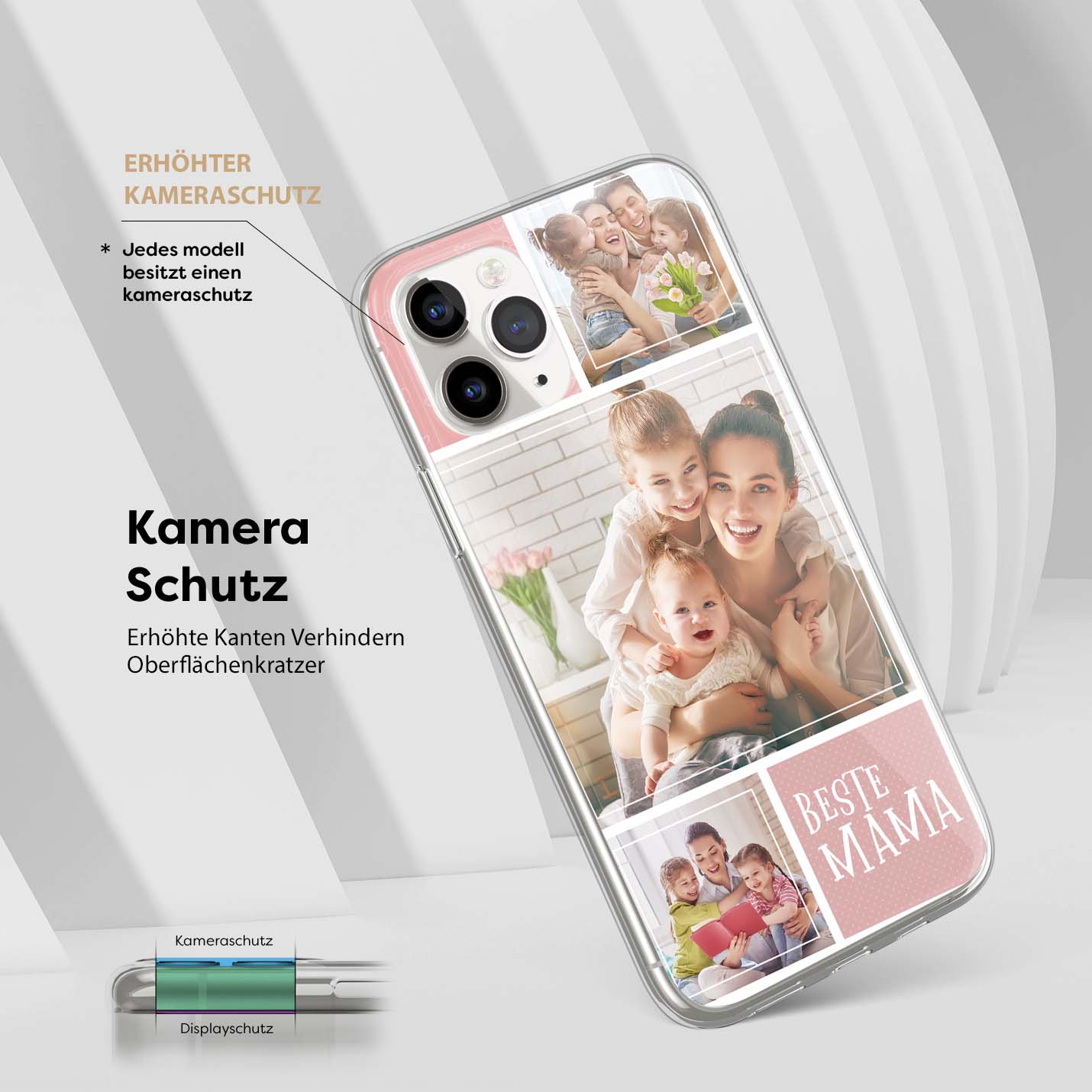 Handyhülle Mama - Bilder Collage - Beste Mama - 1instaphone