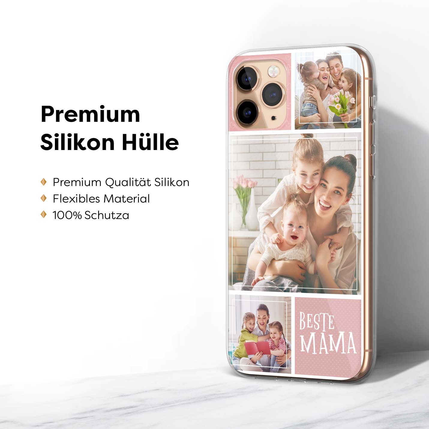 Handyhülle Mama - Bilder Collage - Beste Mama - 1instaphone