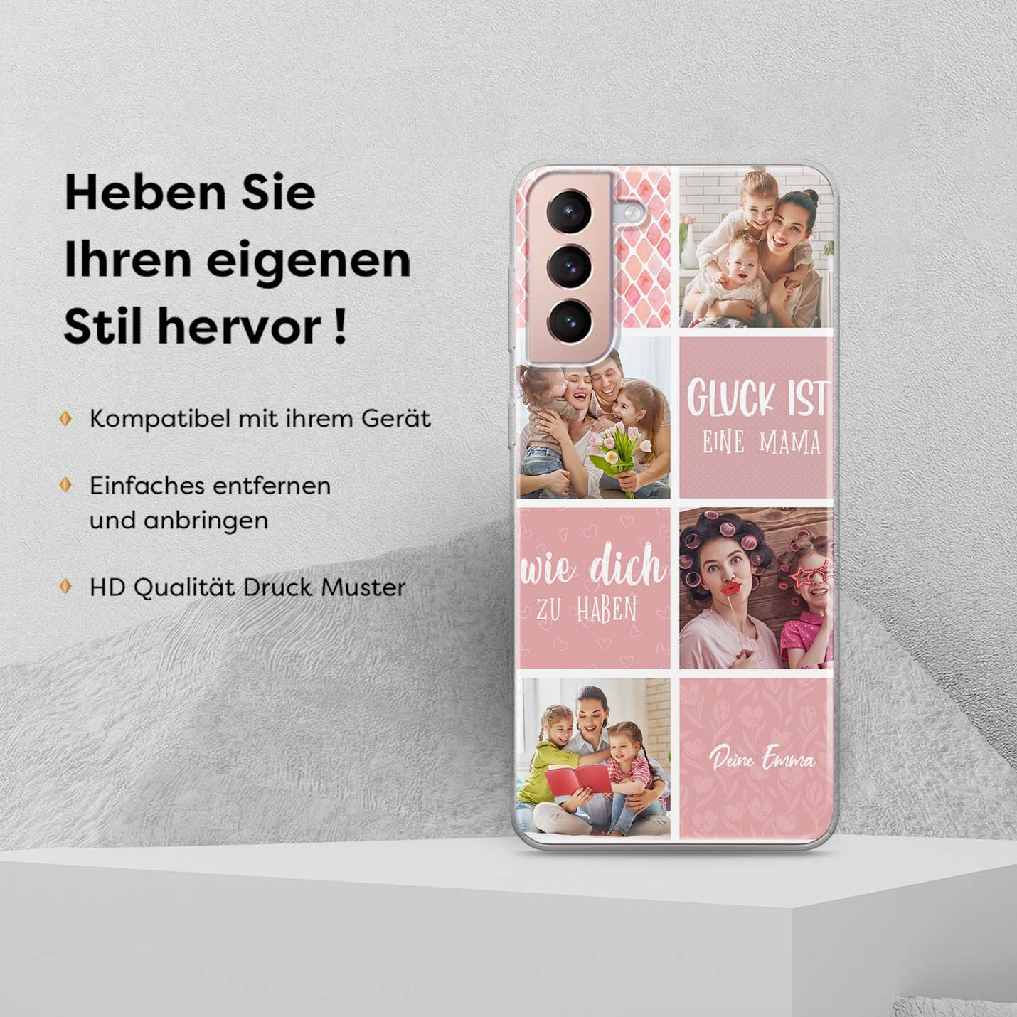 Handyhülle Mama - Bilder Collage - Glück vol.2 - 1instaphone