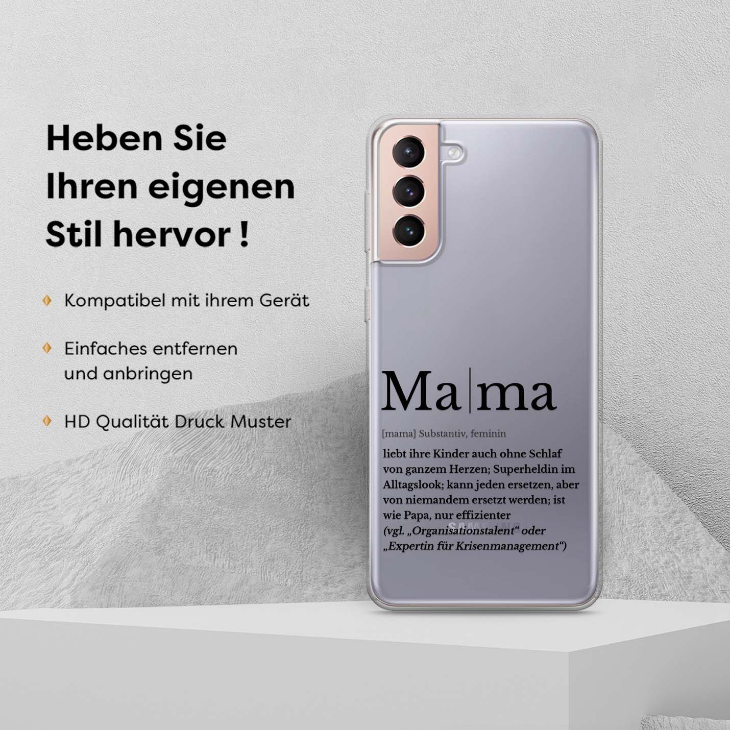 Handyhülle Mama - Definition - 1instaphone