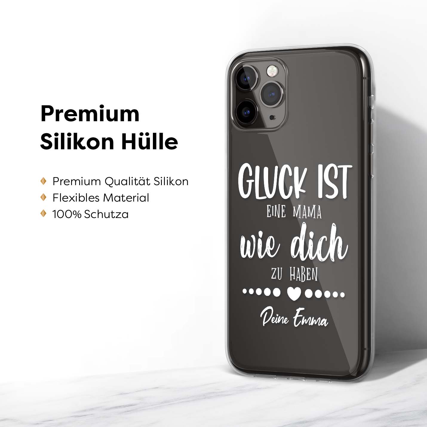 Handyhülle Mama - Glück - 1instaphone